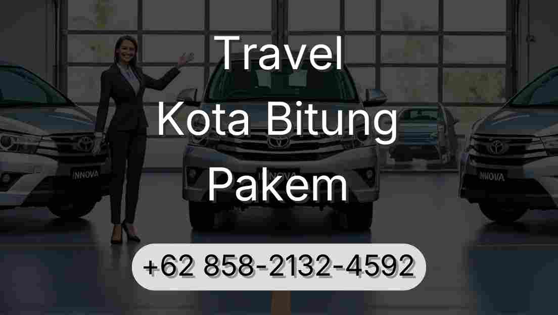 Travel Kota Bitung Pakem