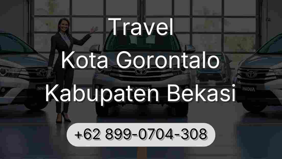Travel Kota Gorontalo Kabupaten Bekasi