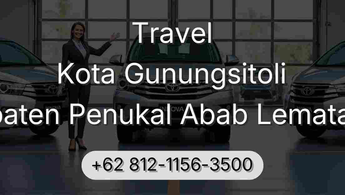 Travel Kota Gunungsitoli Kabupaten Penukal Abab Lematang Ilir