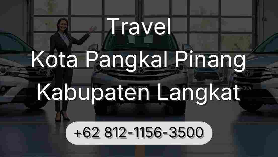Travel Kota Pangkal Pinang Kabupaten Langkat
