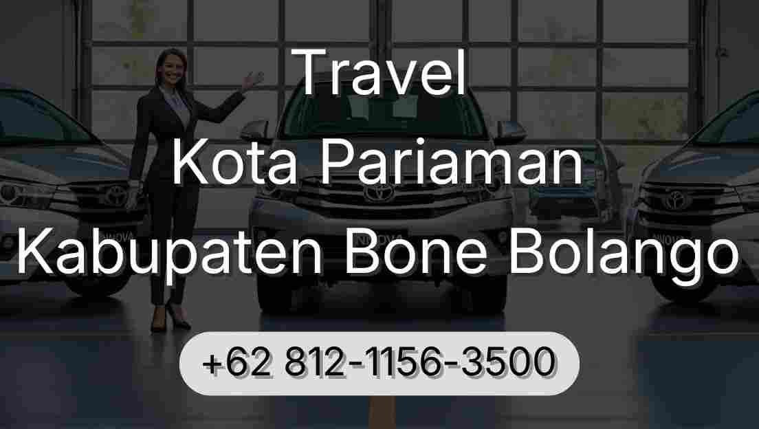 Travel Kota Pariaman Kabupaten Bone Bolango