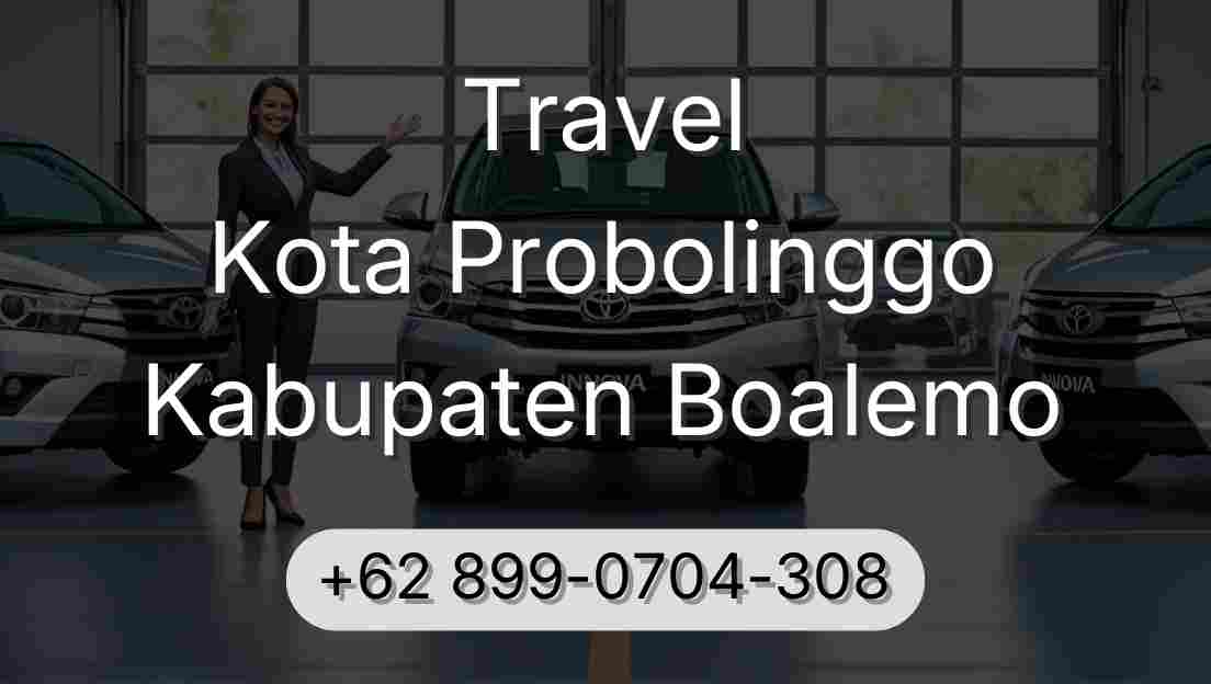 Travel Kota Probolinggo Kabupaten Boalemo