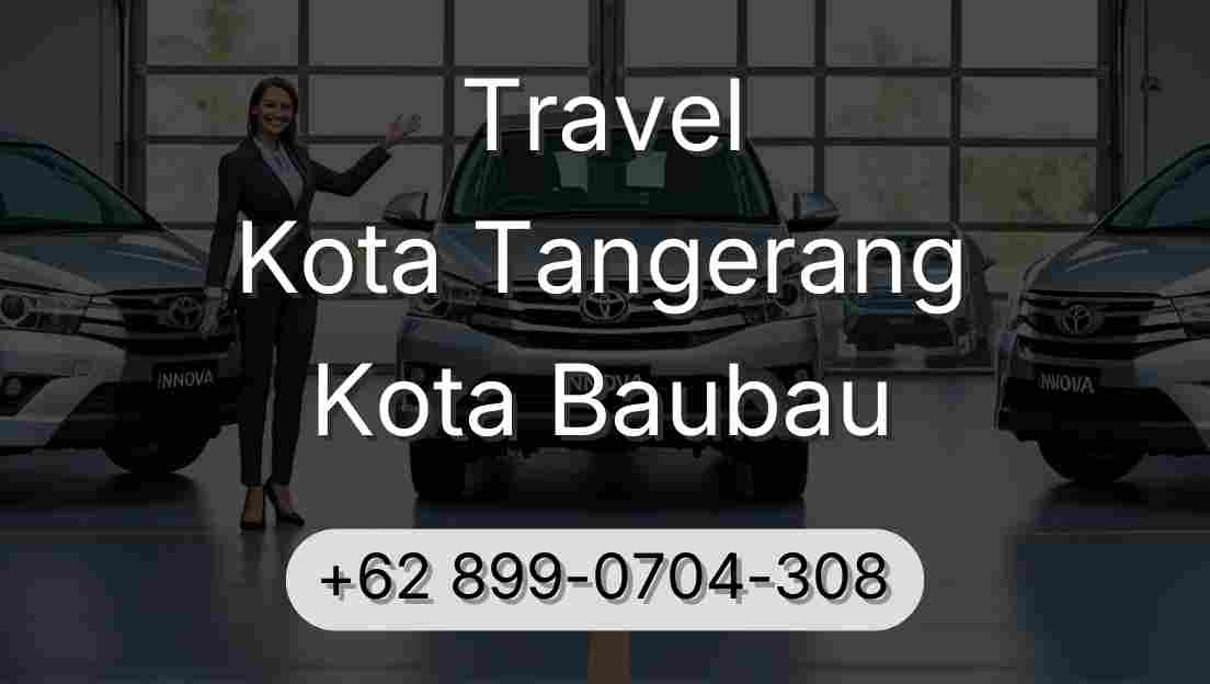 Travel Kota Tangerang Kota Baubau