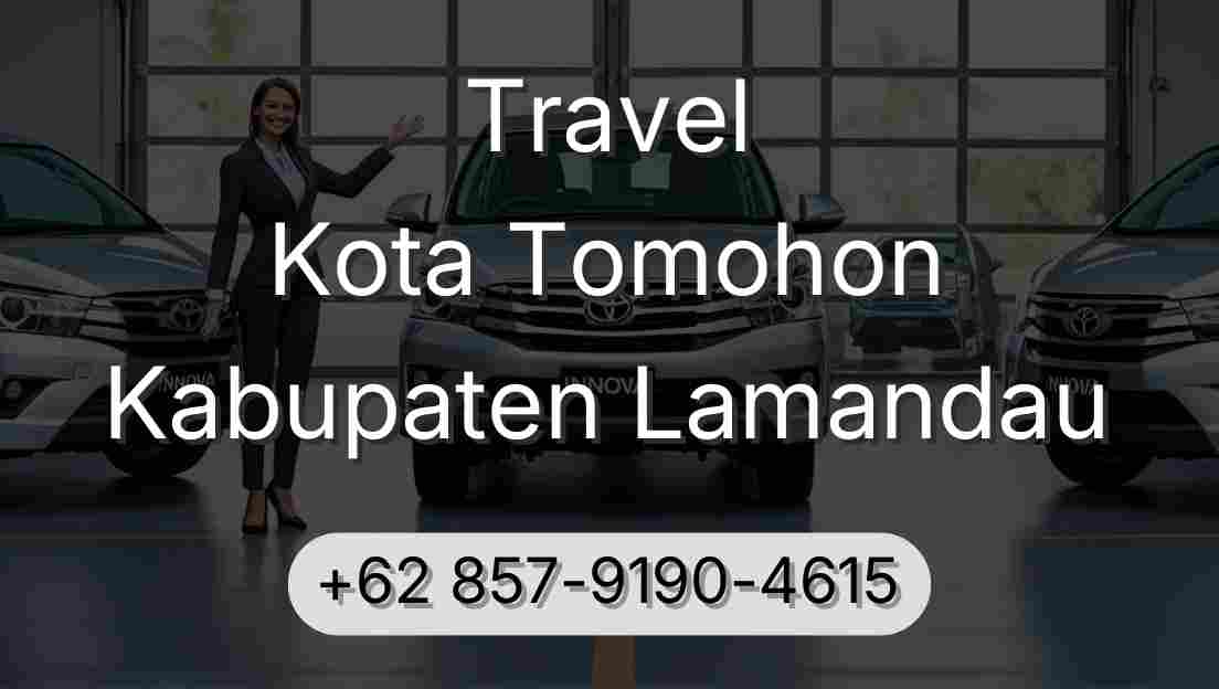 Travel Kota Tomohon Kabupaten Lamandau