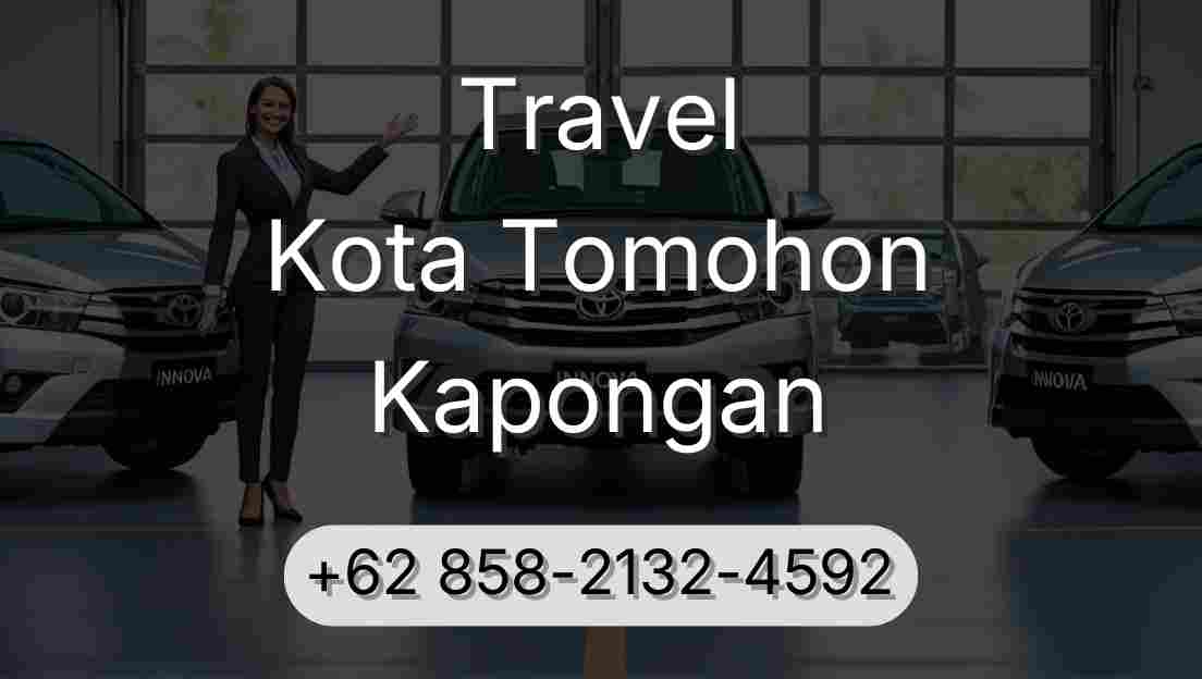 Travel Kota Tomohon Kapongan