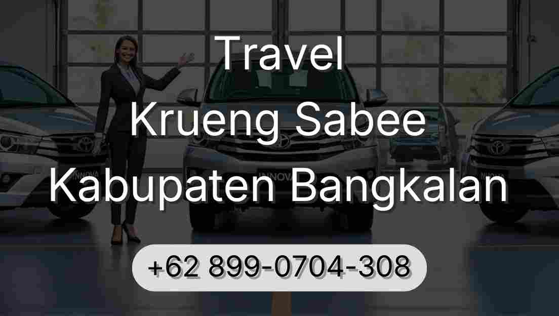 Travel Krueng Sabee Kabupaten Bangkalan
