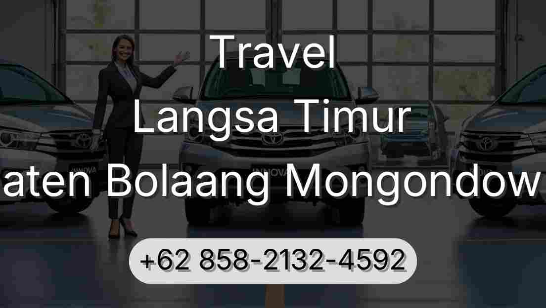 Travel Langsa Timur Kabupaten Bolaang Mongondow Timur