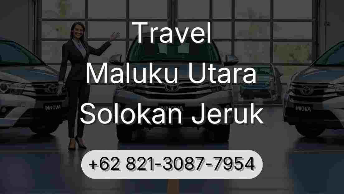 Travel Maluku Utara Solokan Jeruk