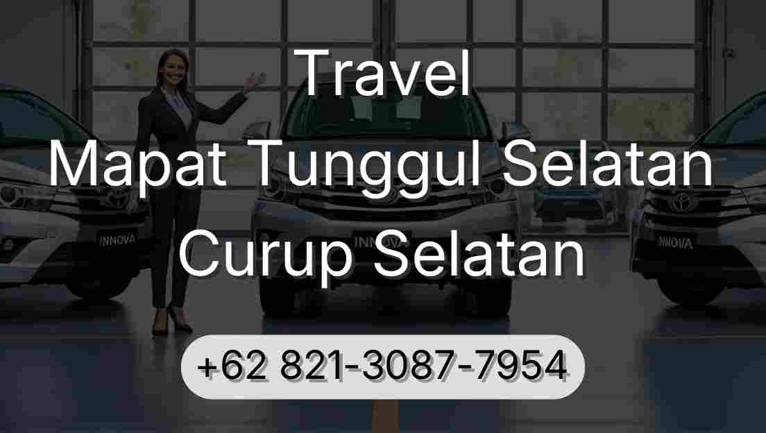 Travel Mapat Tunggul Selatan Curup Selatan