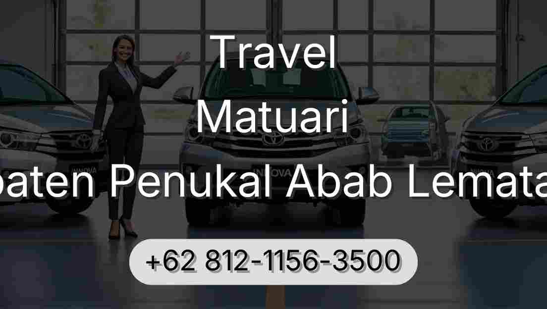 Travel Matuari Kabupaten Penukal Abab Lematang Ilir