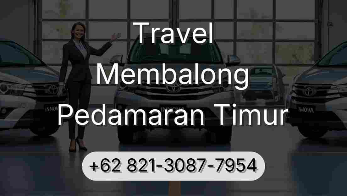 Travel Membalong Pedamaran Timur