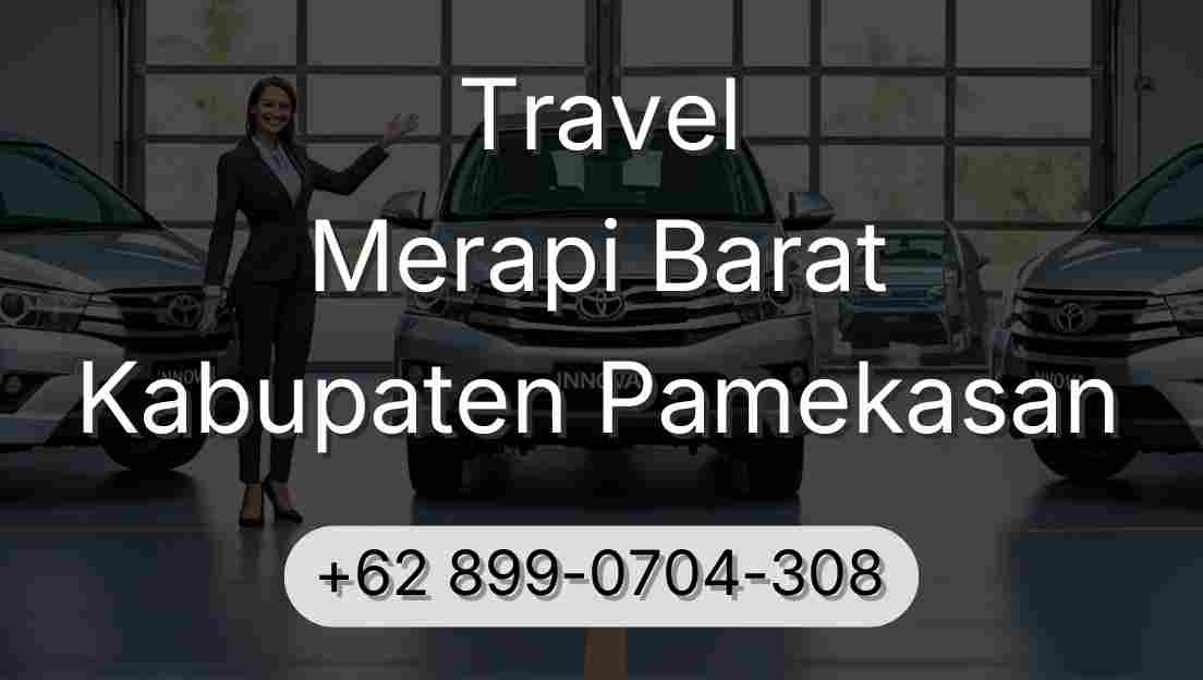 Travel Merapi Barat Kabupaten Pamekasan