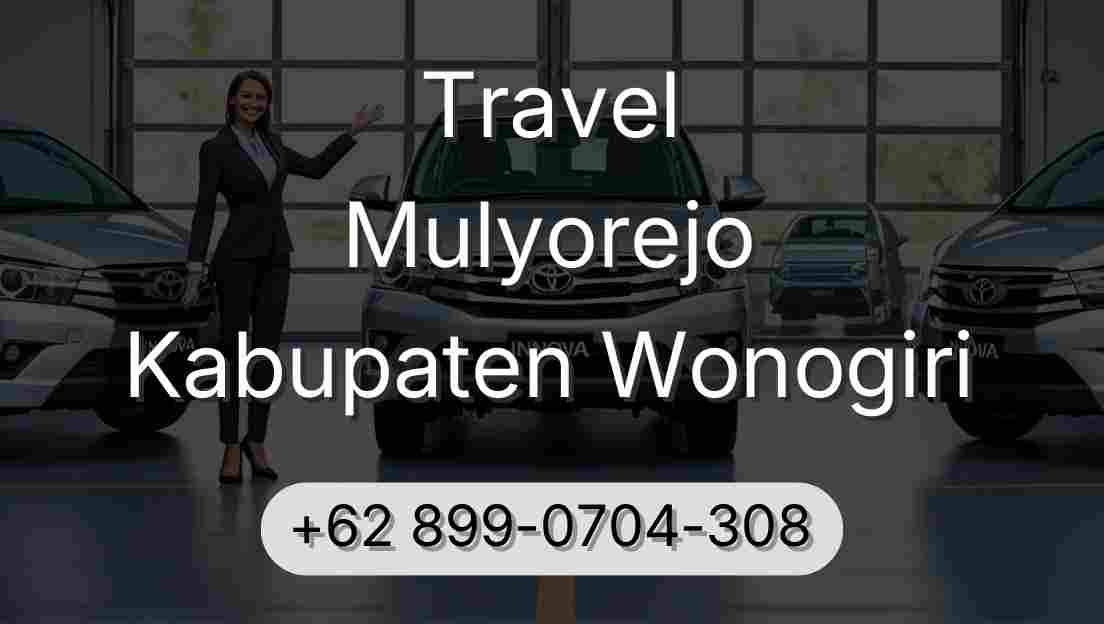 Travel Mulyorejo Kabupaten Wonogiri