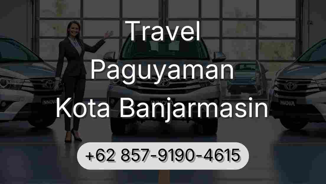 Travel Paguyaman Kota Banjarmasin