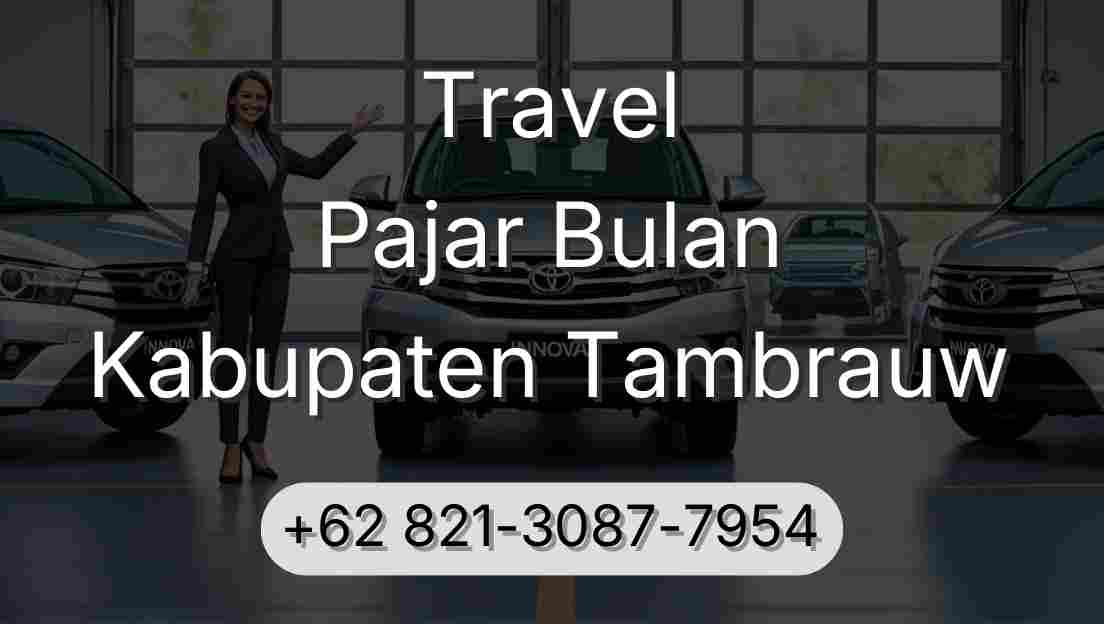 Travel Pajar Bulan Kabupaten Tambrauw