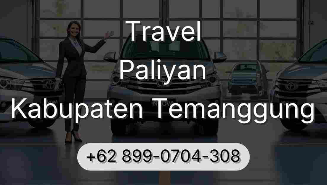 Travel Paliyan Kabupaten Temanggung