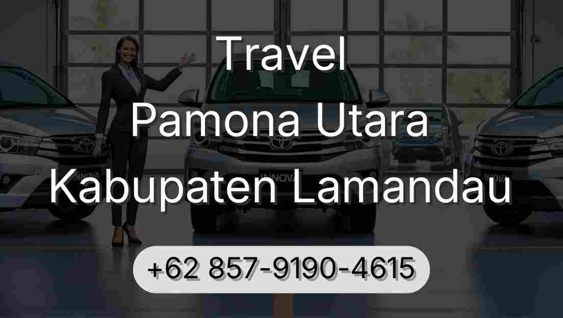 Travel Pamona Utara Kabupaten Lamandau