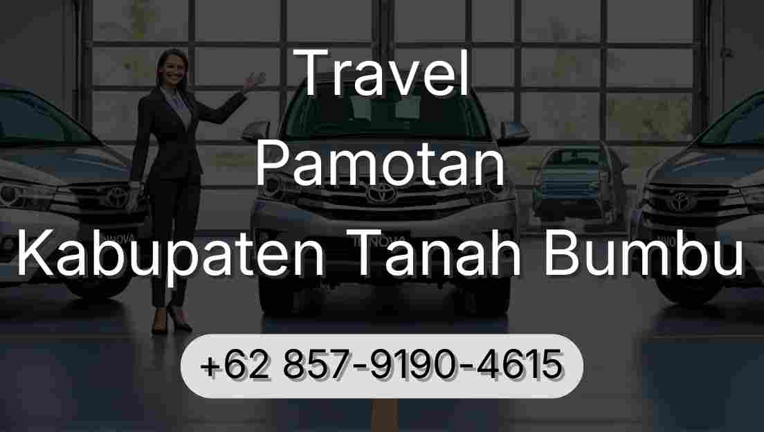 Travel Pamotan Kabupaten Tanah Bumbu