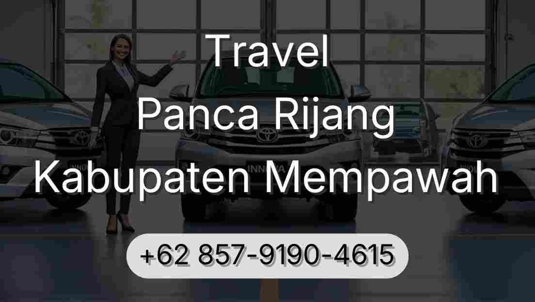 Travel Panca Rijang Kabupaten Mempawah