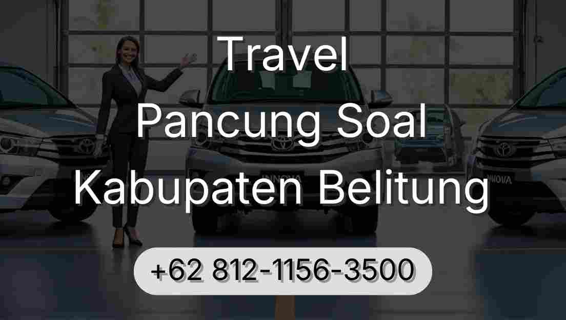 Travel Pancung Soal Kabupaten Belitung