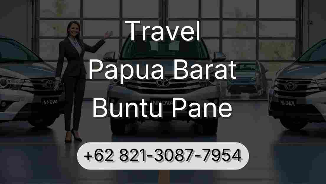 Travel Papua Barat Buntu Pane