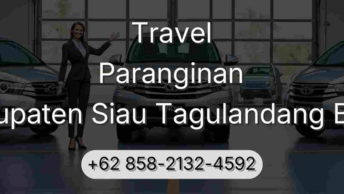 Travel Paranginan Kabupaten Siau Tagulandang Biaro