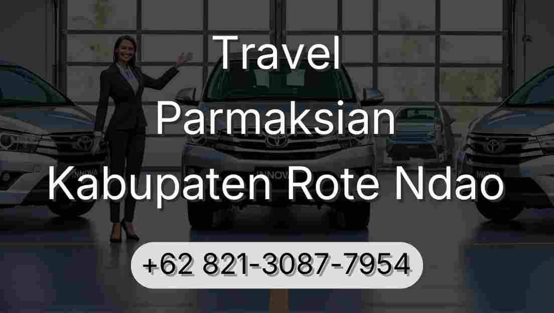Travel Parmaksian Kabupaten Rote Ndao