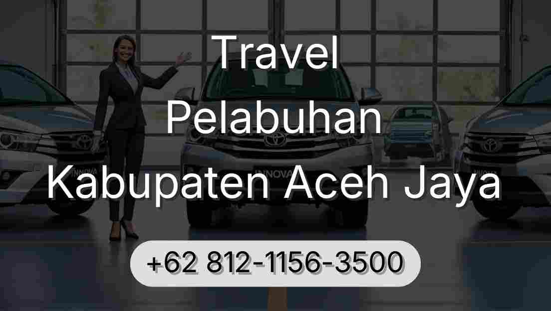 Travel Pelabuhan Kabupaten Aceh Jaya