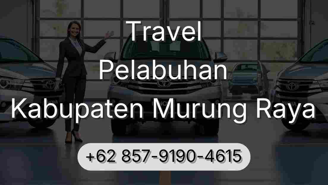 Travel Pelabuhan Kabupaten Murung Raya