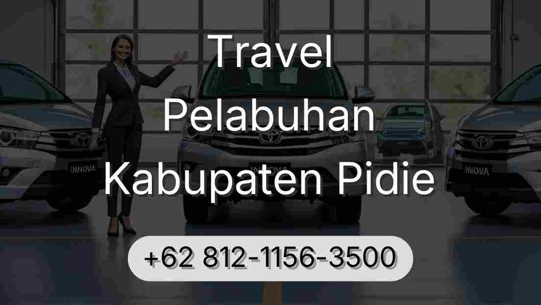 Travel Pelabuhan Kabupaten Pidie