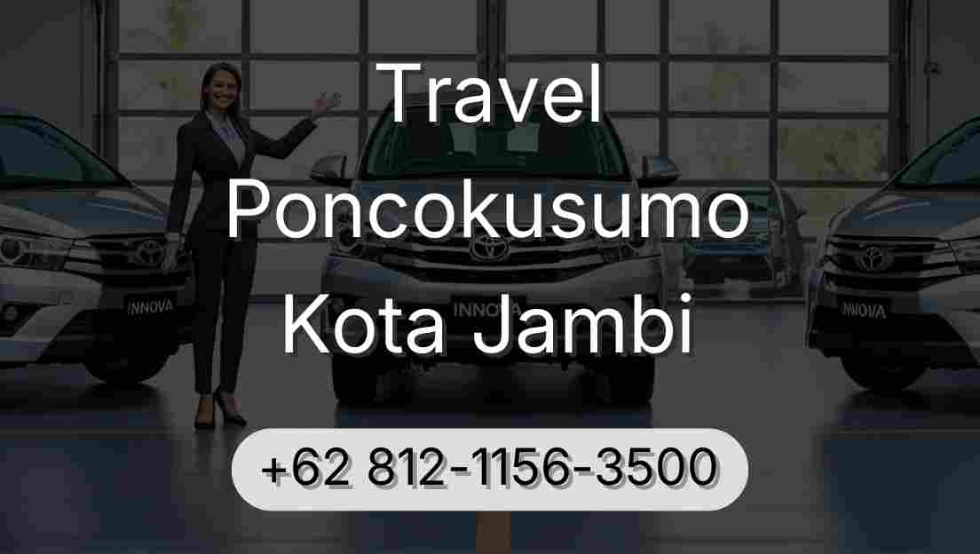 Travel Poncokusumo Kota Jambi