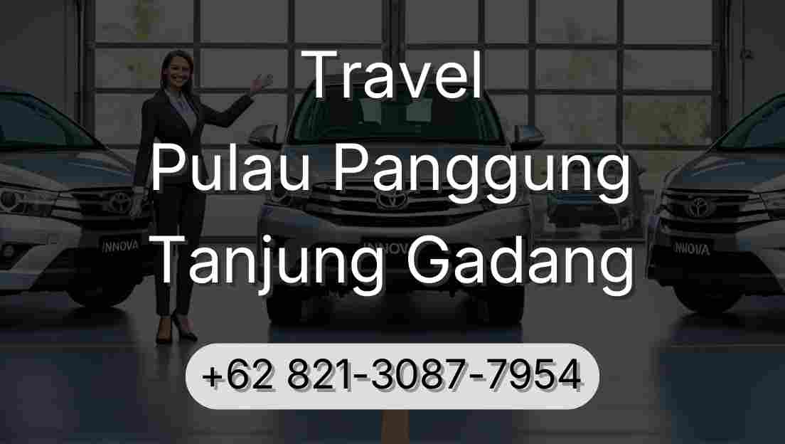 Travel Pulau Panggung Tanjung Gadang