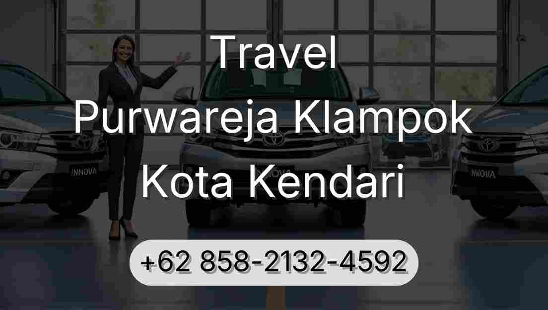Travel Purwareja Klampok Kota Kendari
