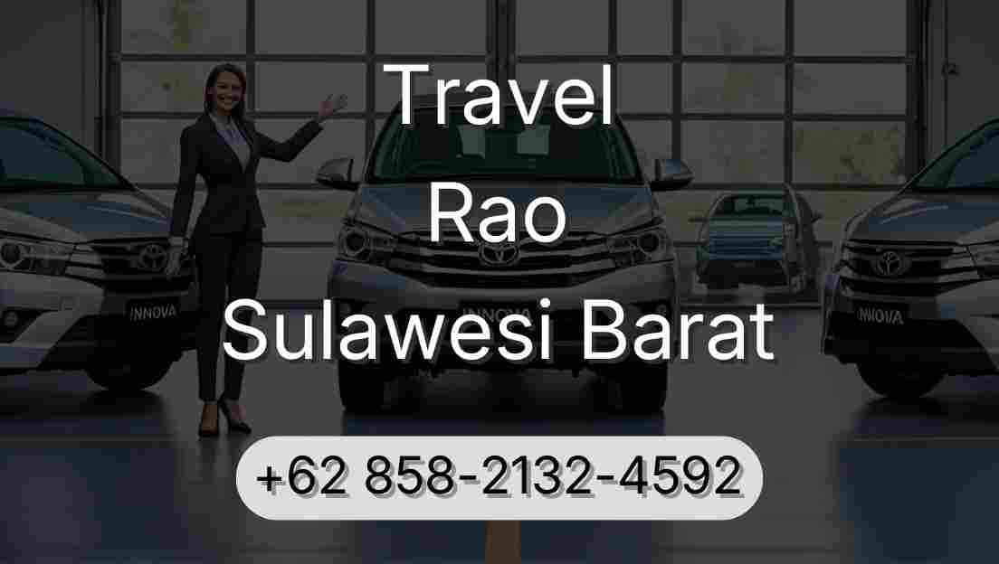 Travel Rao Sulawesi Barat