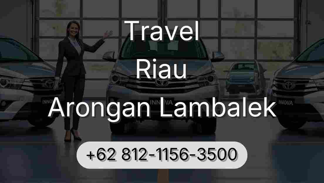 Travel Riau Arongan Lambalek