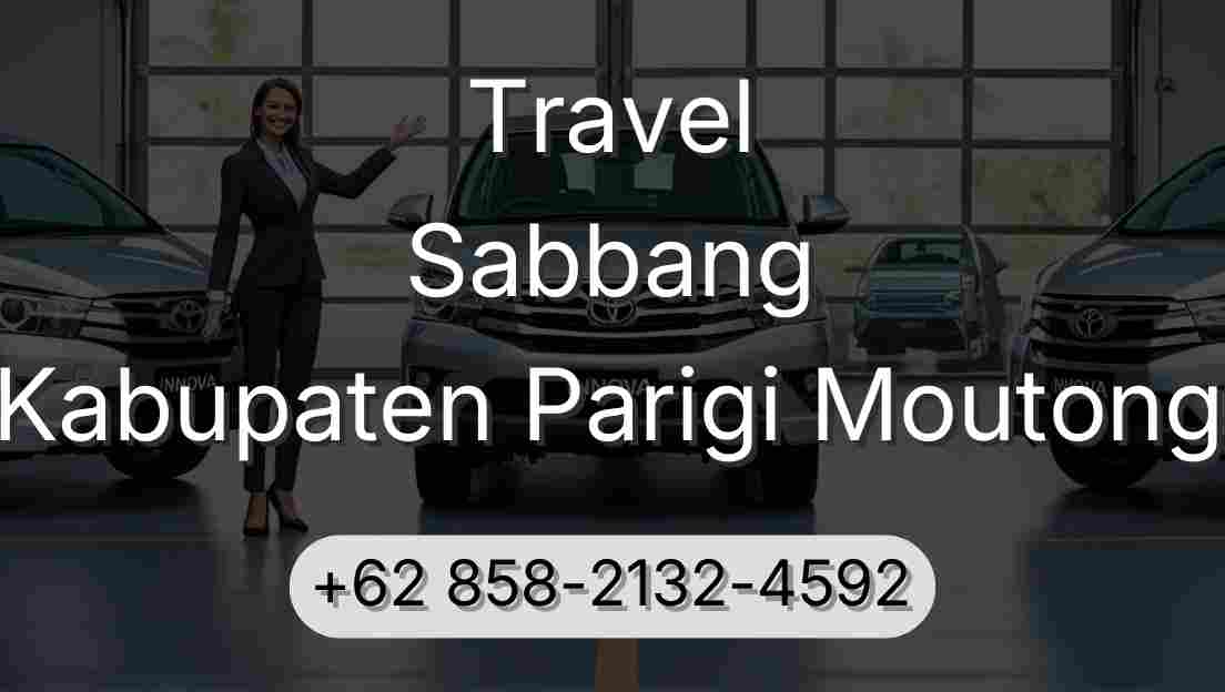 Travel Sabbang Kabupaten Parigi Moutong