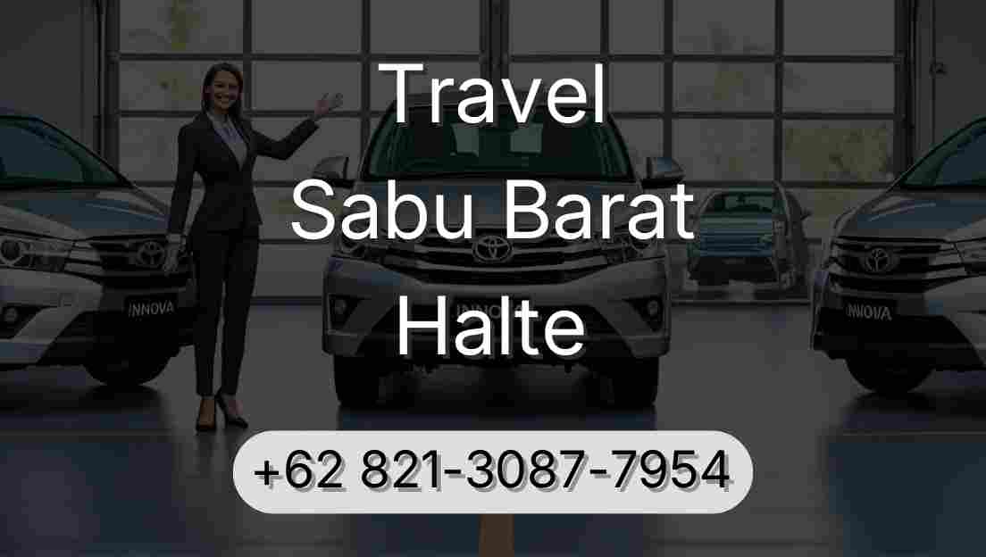 Travel Sabu Barat Halte
