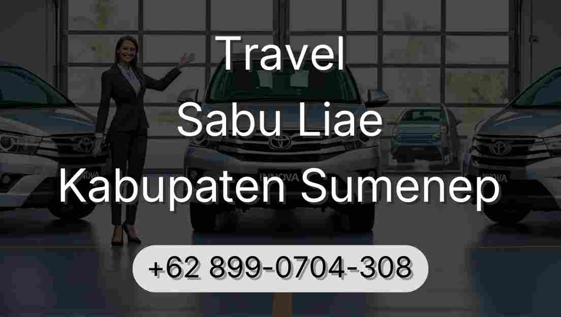 Travel Sabu Liae Kabupaten Sumenep