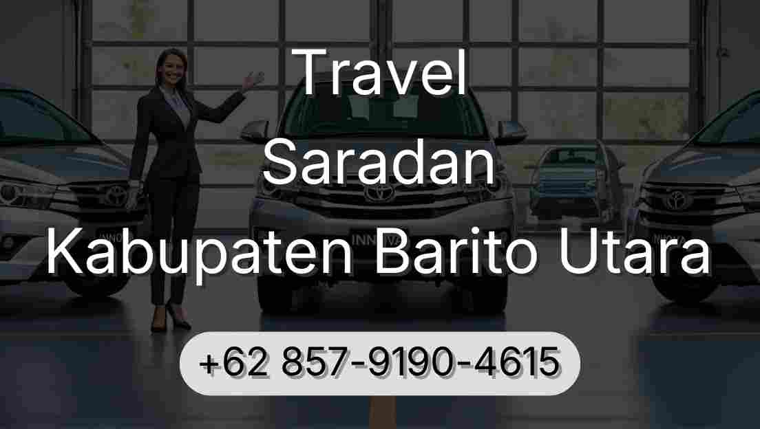 Travel Saradan Kabupaten Barito Utara