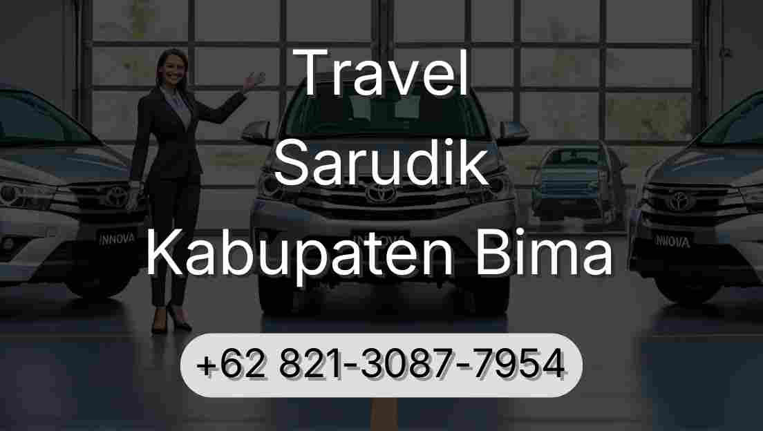 Travel Sarudik Kabupaten Bima