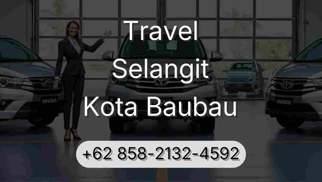 Travel Selangit Kota Baubau