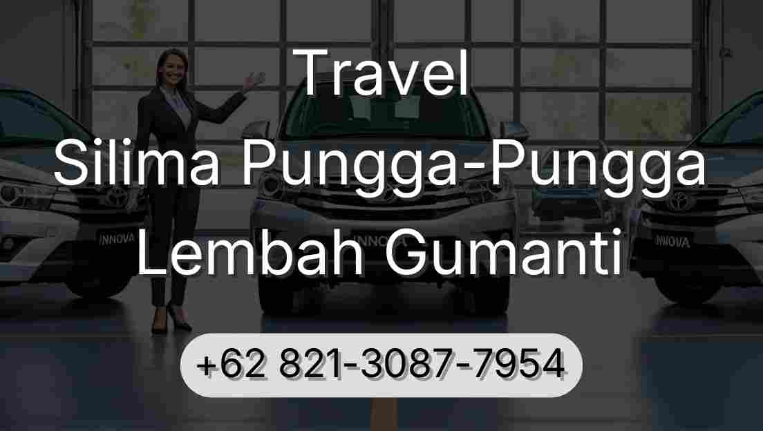 Travel Silima Pungga-Pungga Lembah Gumanti