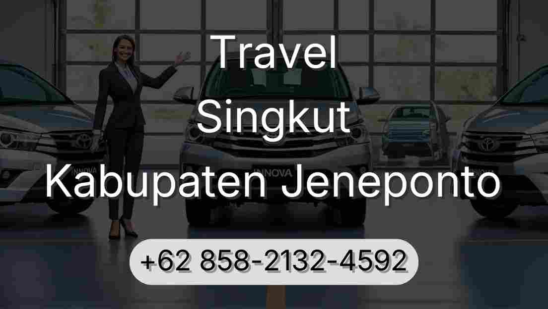 Travel Singkut Kabupaten Jeneponto