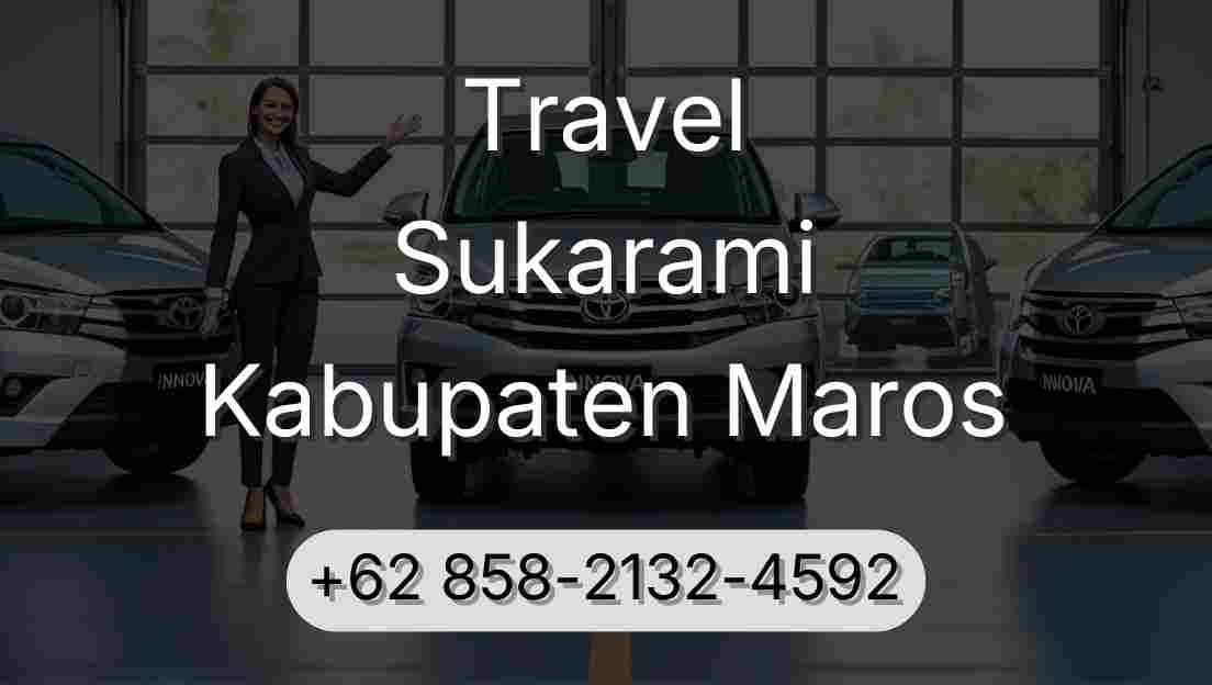 Travel Sukarami Kabupaten Maros