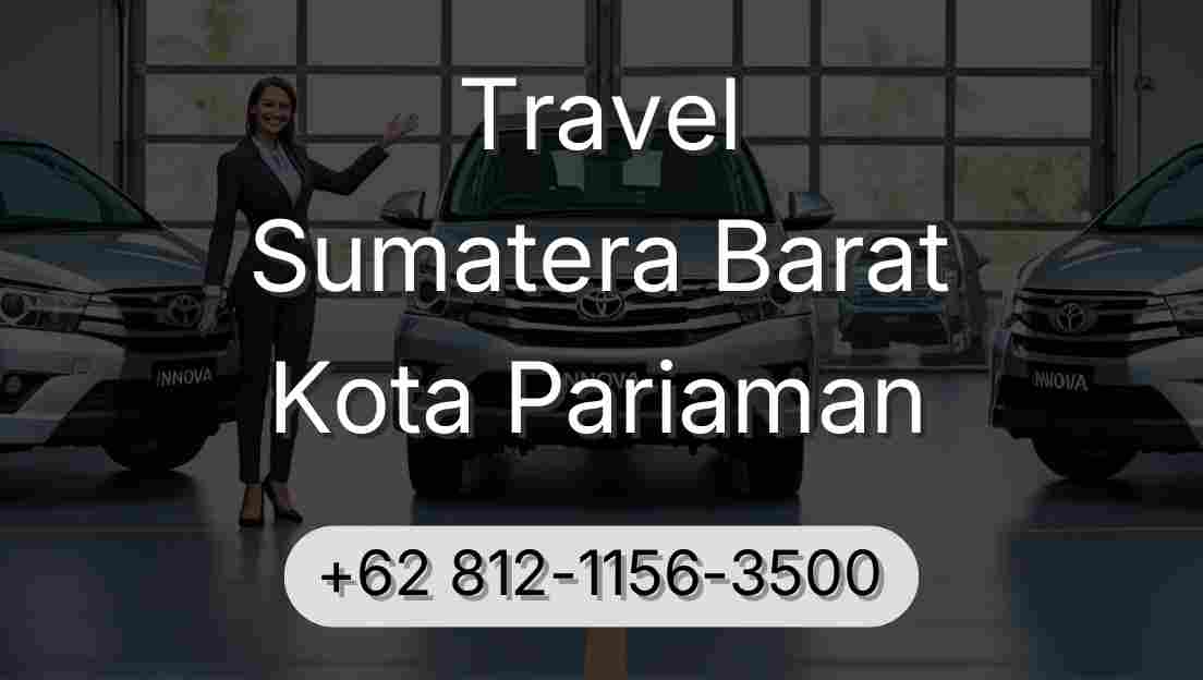 Travel Sumatera Barat Kota Pariaman