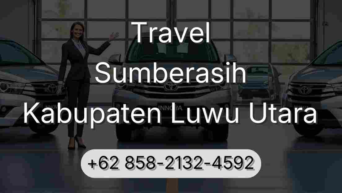 Travel Sumberasih Kabupaten Luwu Utara