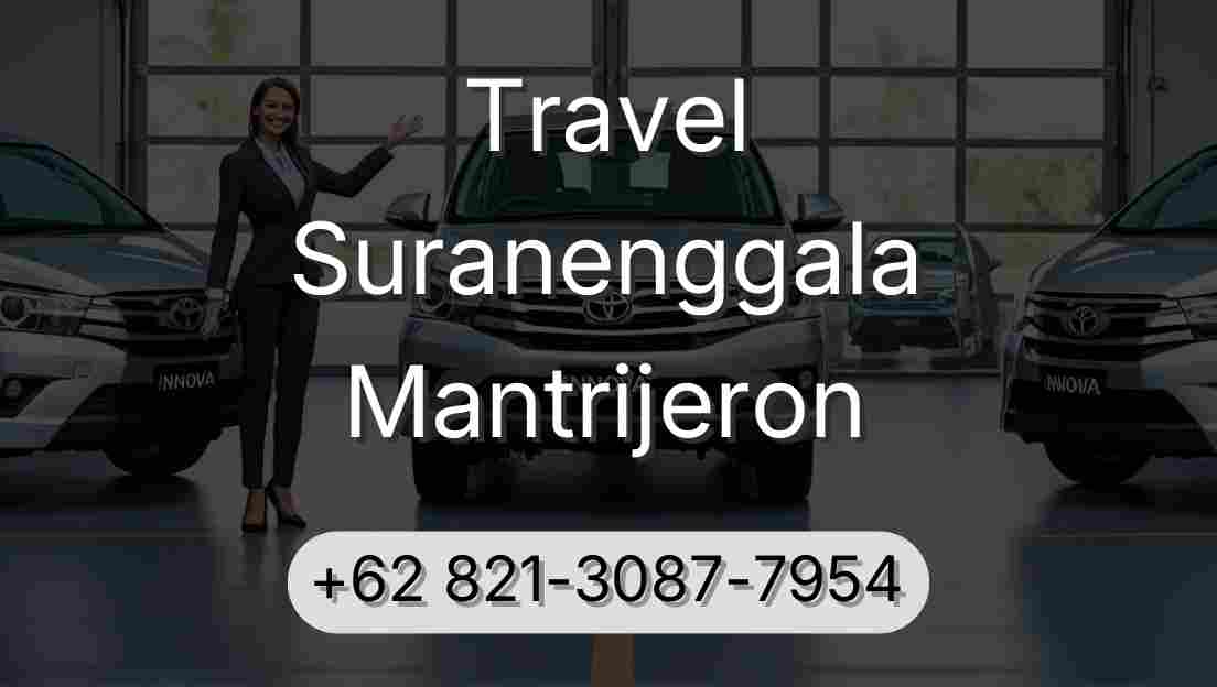 Travel Suranenggala Mantrijeron