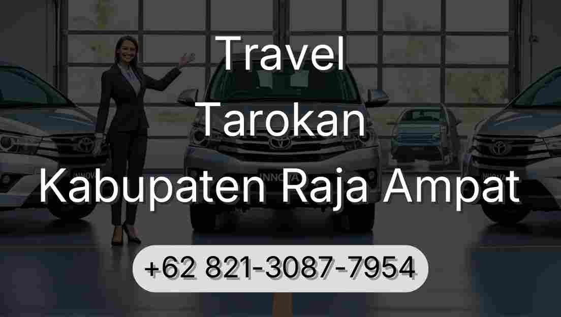Travel Tarokan Kabupaten Raja Ampat
