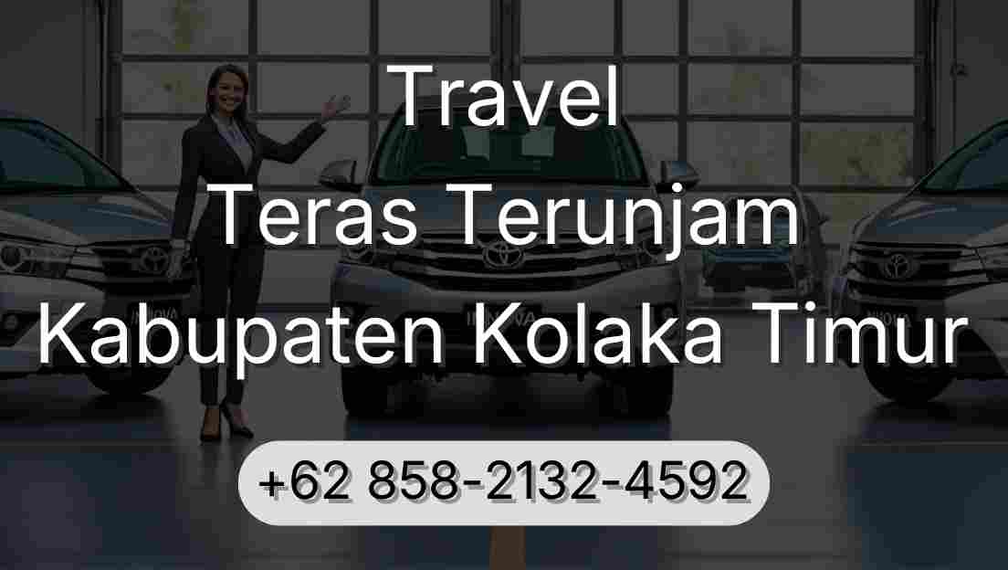 Travel Teras Terunjam Kabupaten Kolaka Timur