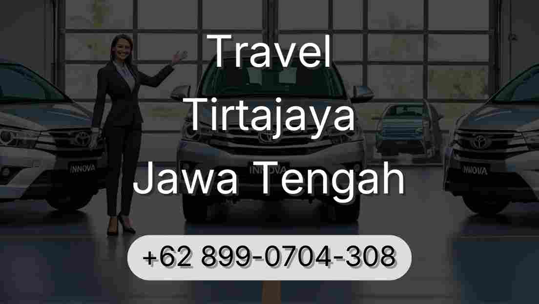 Travel Tirtajaya Jawa Tengah